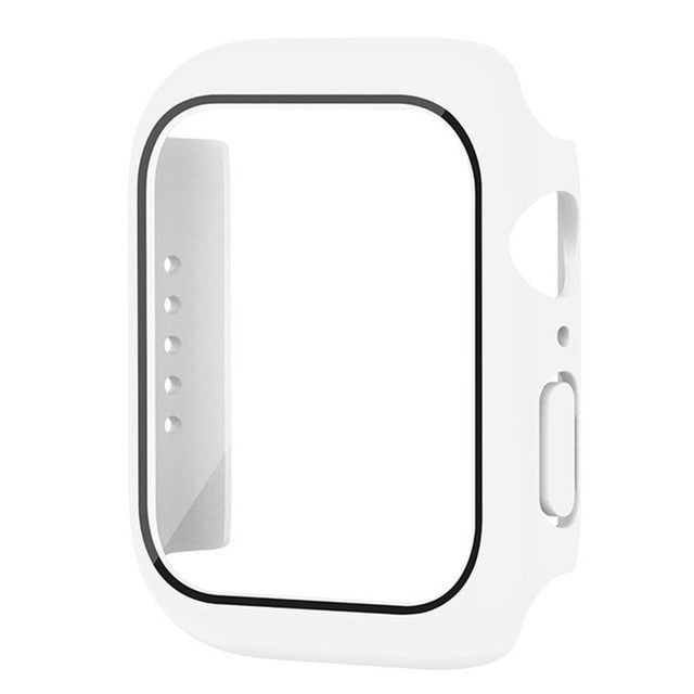 Protection pour Apple Watch (Couvercle + Verre)