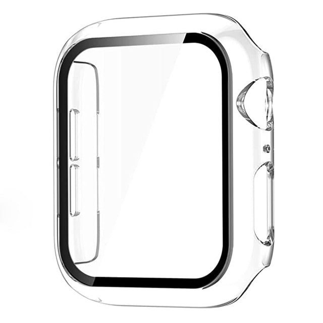 Protection pour Apple Watch (Couvercle + Verre)